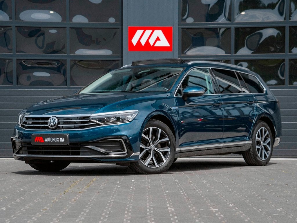 Volkswagen Passat Variant 1.4 TSI PHEV GTE Business, 1730 kg, Stof, Gebruikt, Zwart