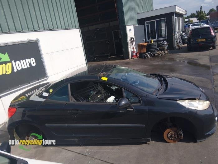 Scherm rechts-voor van een Peugeot 207 (EXLB), Gebruikt, -, -, -