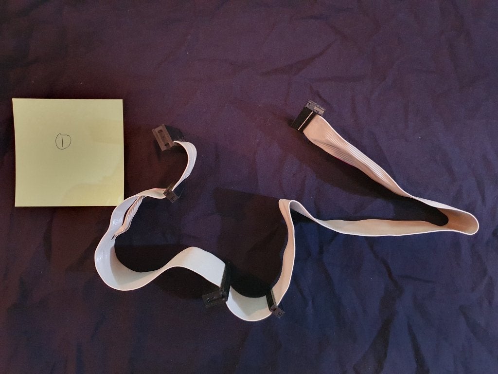 Vintage Flat Cable - Floppy Disk Kabel 34P FDD FC-34P+ IDC 1, Ophalen of Verzenden