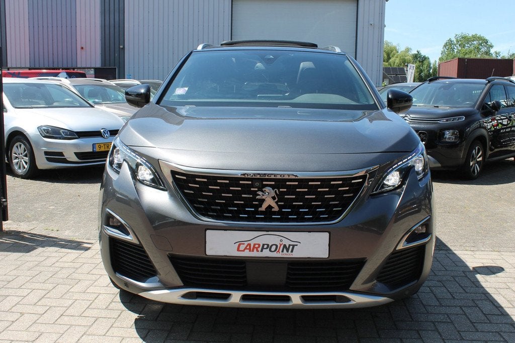 Peugeot 5008 1.2 PureTech GT-line 7P. Leer Massage Pano 360, Auto's, Peugeot, Gebruikt, 1199 cc, 7 stoelen, Bedrijf