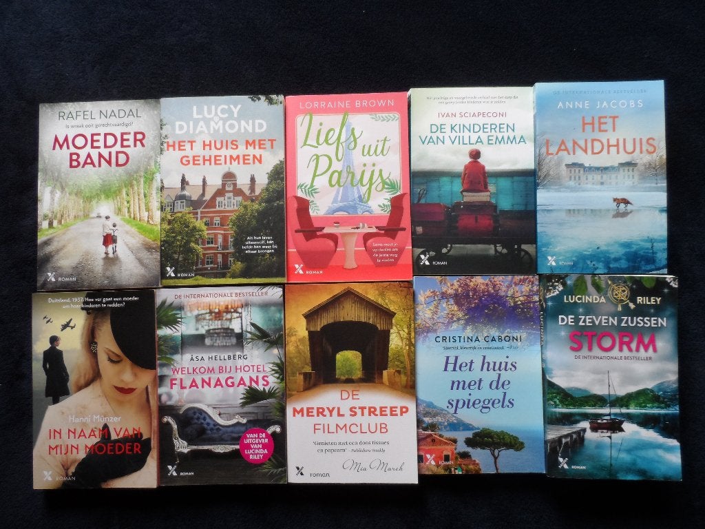 Diverse mooie romans 10 X [ Xander ], Boeken, Ophalen of Verzenden, Zo goed als nieuw, Xander uitgeverij