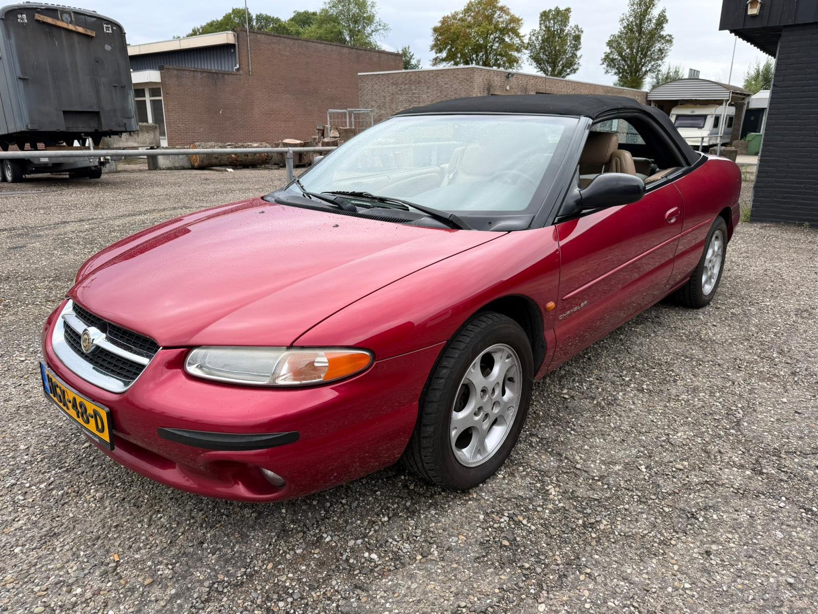 Chrysler Stratus 2.5 I 24V Convertible AUT 1998 Rood, Auto's, 450 kg, 2497 cc, Cabriolet, 4 stoelen