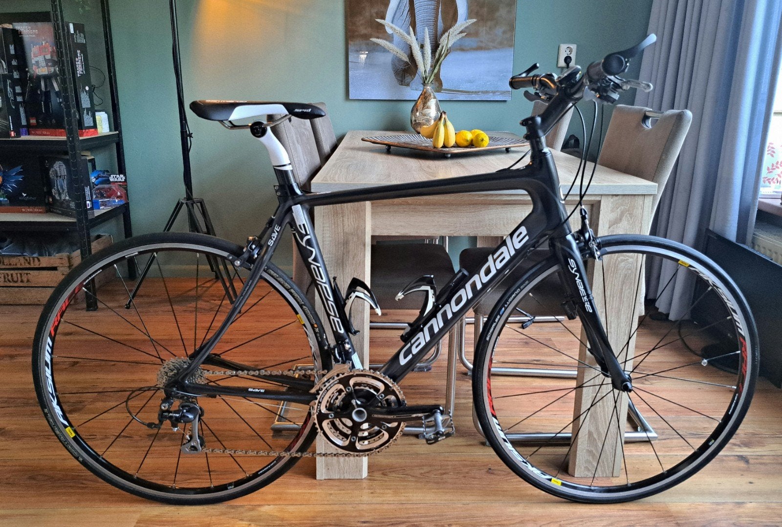 Prachtige full Carbon Cannondale Synapse in topstaat, Overige merken, 28 inch, Carbon, Velgrem