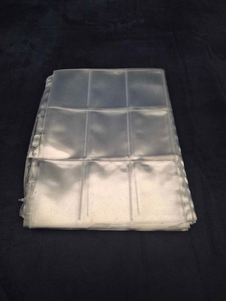 50 Ultra Pro Platinum 9 Pocket Pages, Ophalen of Verzenden, Gebruikt, Sleeves of Kaarthoesjes
