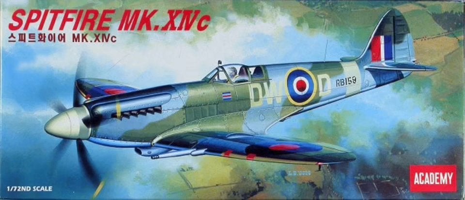 Spitfire Mk.XIVc, Overige merken, 1:72 tot 1:144, Verzenden, Nieuw