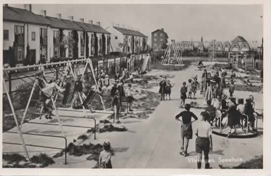 Vlissingen Speeltuin Bloemenlaan, Verzamelen, Verzenden, 1940 tot 1960, Ongelopen, Zeeland