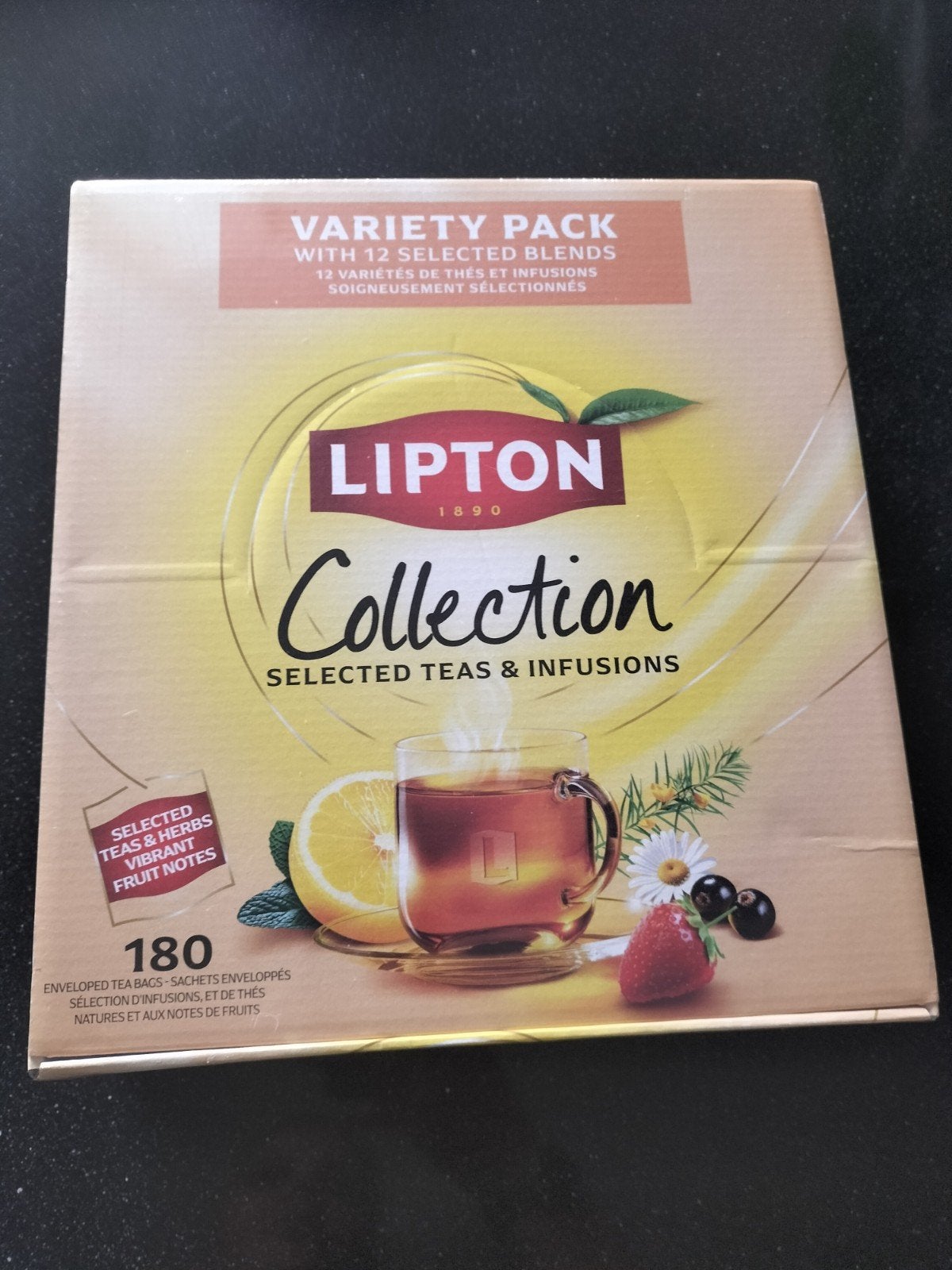 Grote geschenkdoos lipton thee., Ophalen