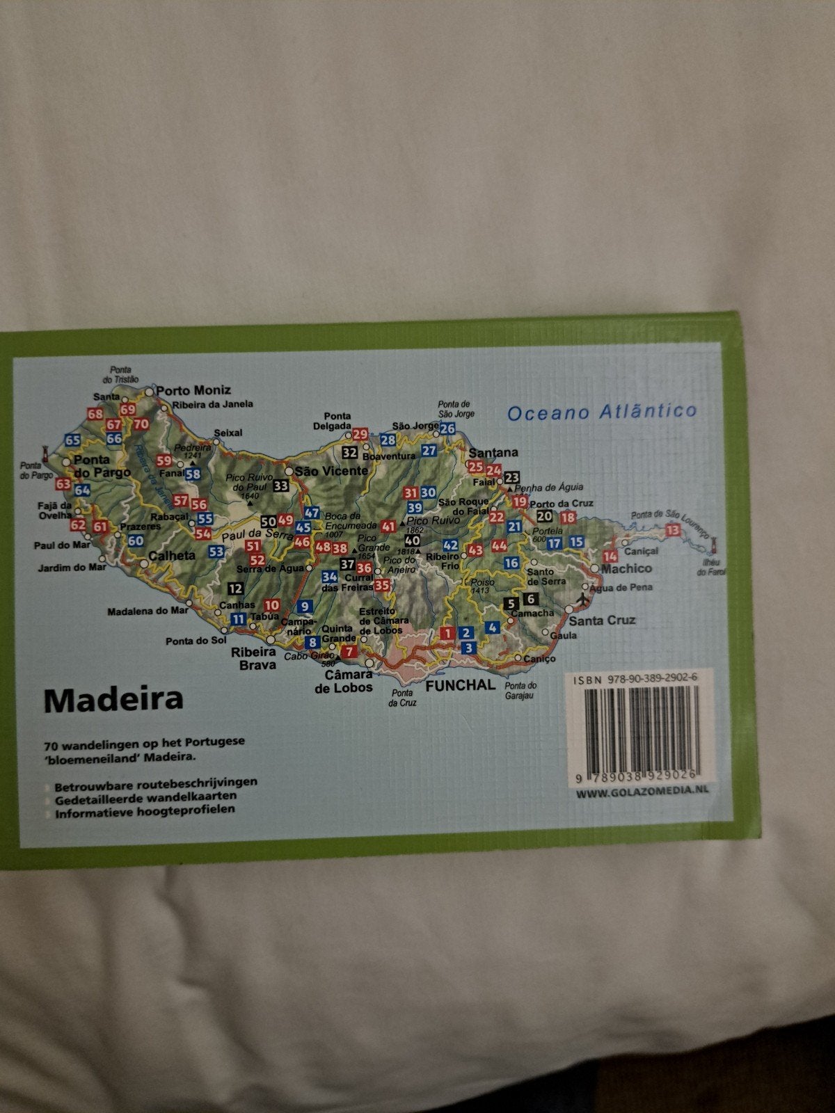 Rother Wandelgids Madeira - 70 Wandelingen met GPS, Boeken, Overige merken, Rolf Goetz, Fiets- of Wandelgids, Europa