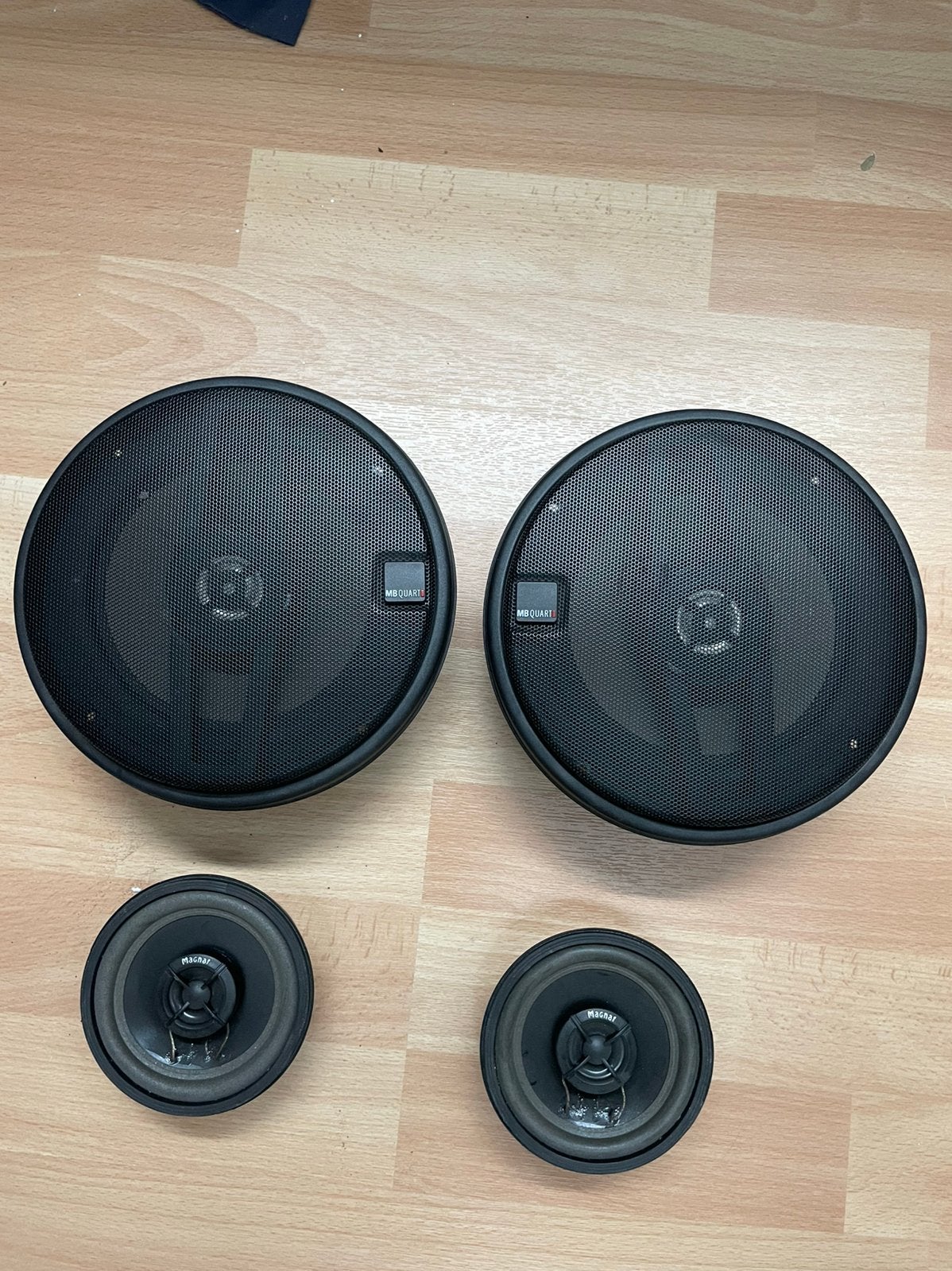 Twee stest goede auto speakers, Auto diversen, Autospeakers, Ophalen, Gebruikt