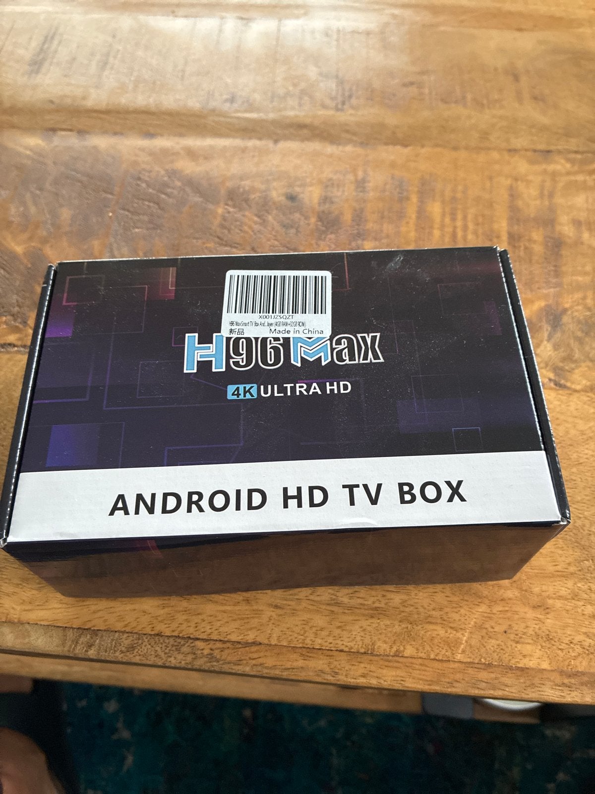 H96 Max 4K Ultra HD Android TV Box - Nieuw in doos, Ophalen of Verzenden, Nieuw, HDMI, Zonder harde schijf