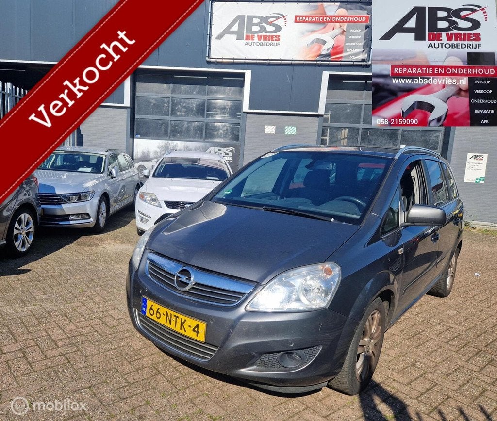 Opel Zafira 1.8 Cosmo AUTOMAAT AIRCO CR CONTROL, Auto's, Opel, Euro 5, Gebruikt, 4 cilinders, Zafira