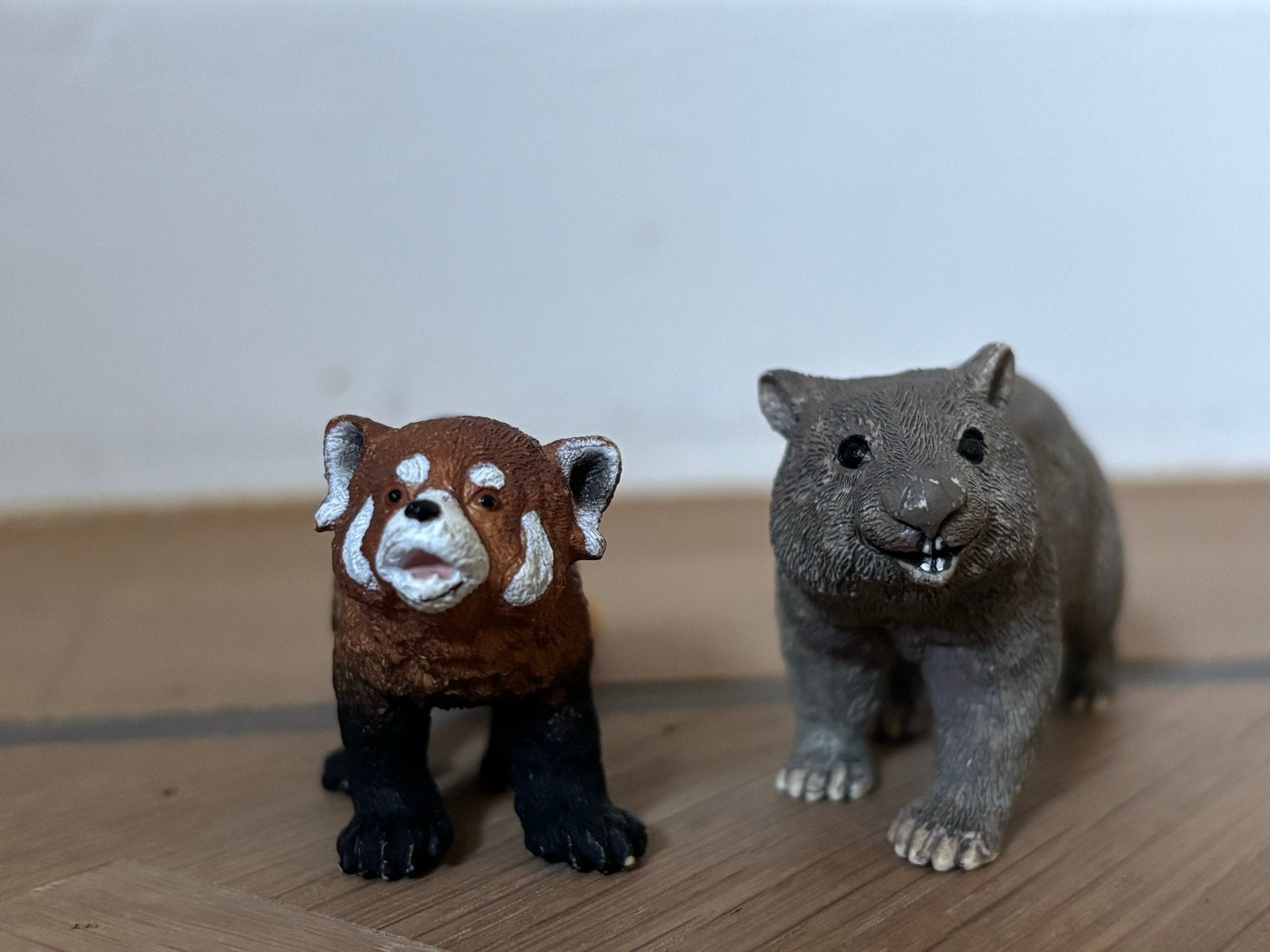 Schleich Rode Panda en Capybara - Zo goed als nieuw, Ophalen of Verzenden, Zo goed als nieuw, Jongen of Meisje