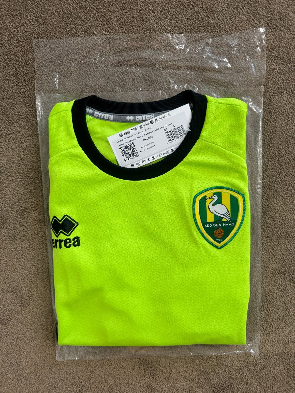 ADO Den Haag T-shirt Nieuw Maat S, Kleding | Heren, Nieuw, Ophalen of Verzenden, Voetbal, Groen