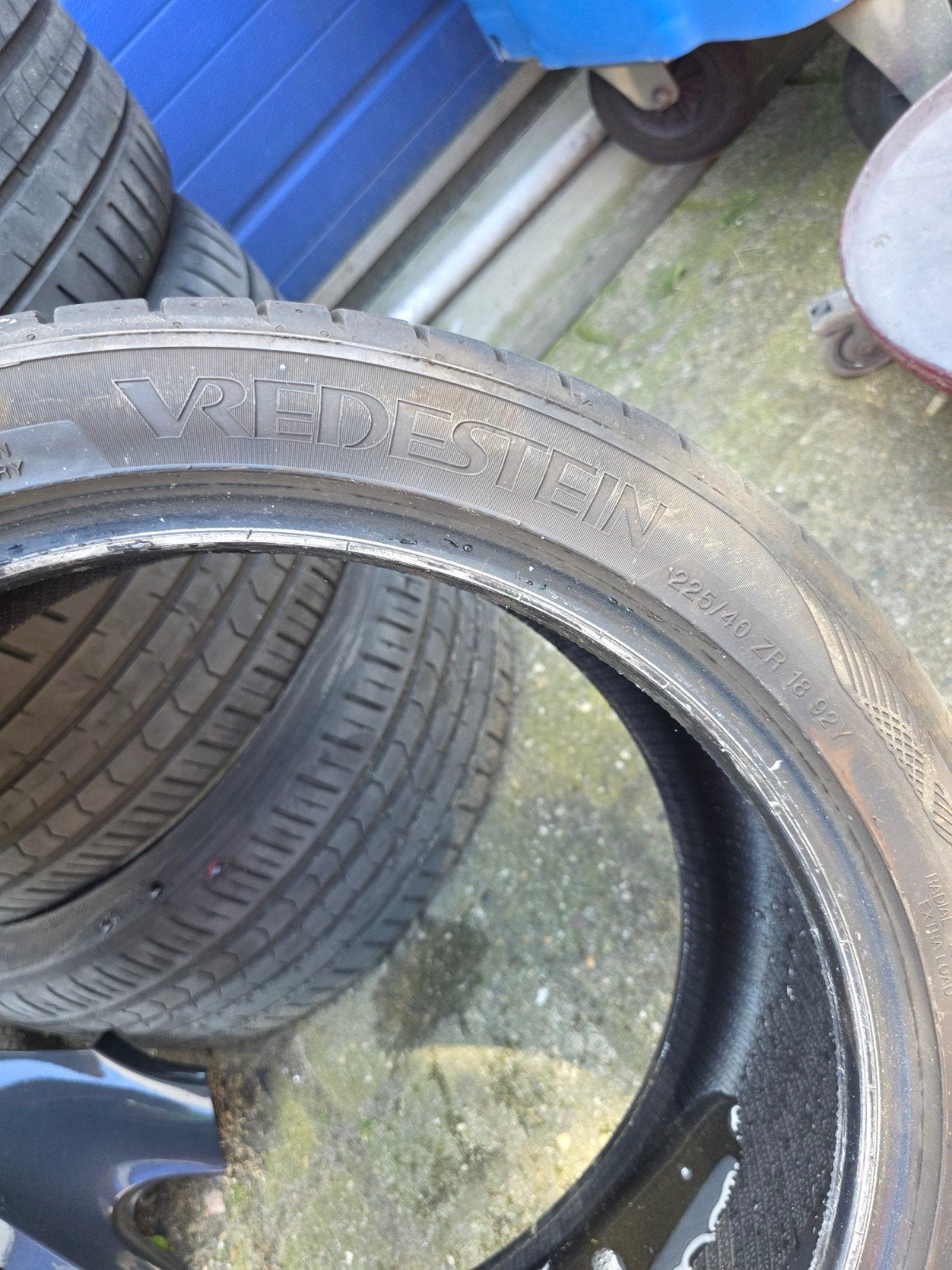 225 40 18 92Y Zomerbanden Vredestein Ultrac Satin, Auto-onderdelen, Banden en Velgen, Ophalen, 18 inch, Gebruikt, Band(en)
