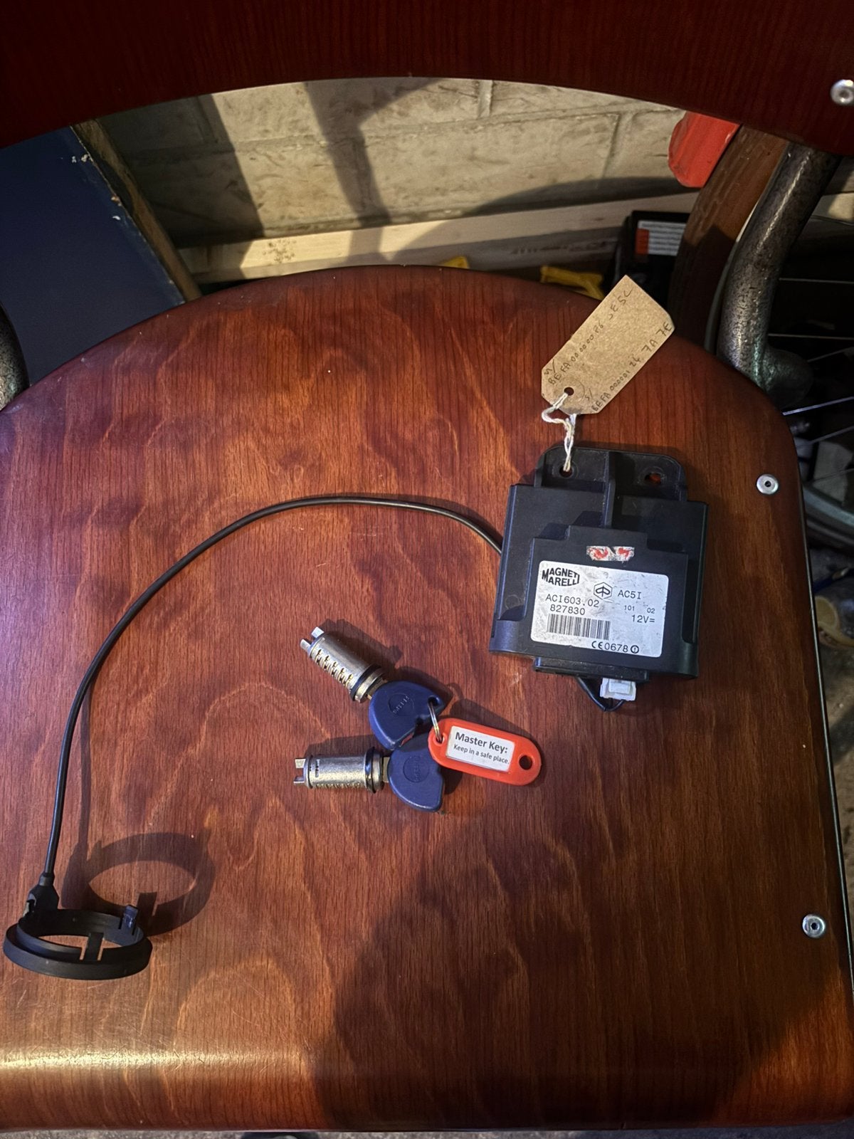 Piaggio Chipkey sleutel + ECU(Vespa,Piaggio,Runner), Fietsen en Brommers, Brommeronderdelen | Scooters, Ophalen of Verzenden, Nieuw
