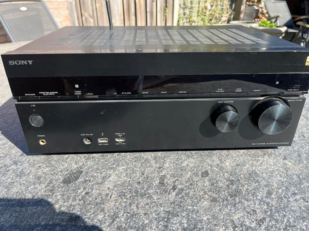 Sony STR-DN1050 7.2 AV Receiver - 100W per kanaal,WiFi,4K, Ophalen, Gebruikt, Sony, 120 watt of meer
