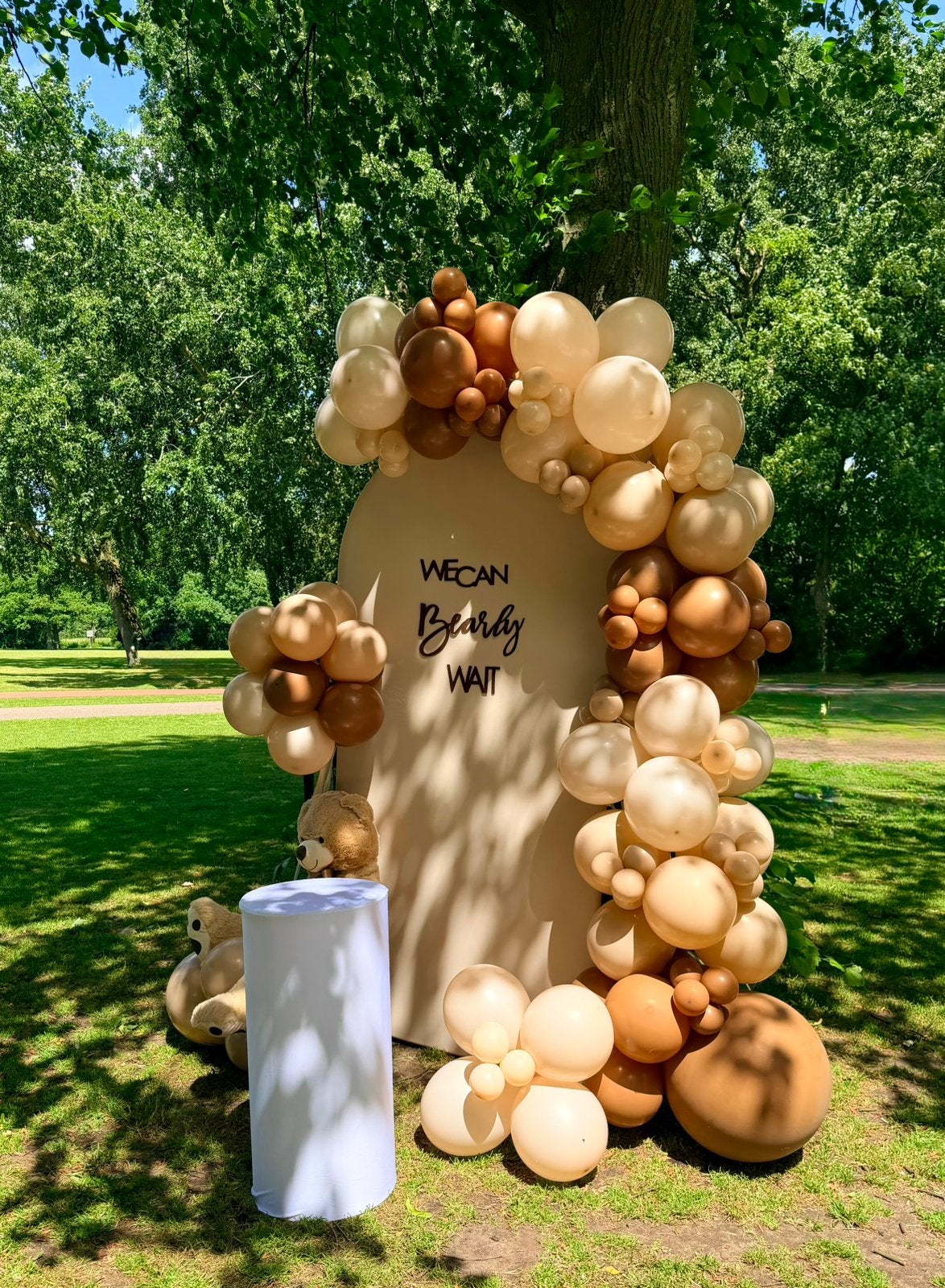 Gender reveal en Babyshower decoratie / Ballonnen Backdrop, Ophalen, Geboorte of Huwelijk