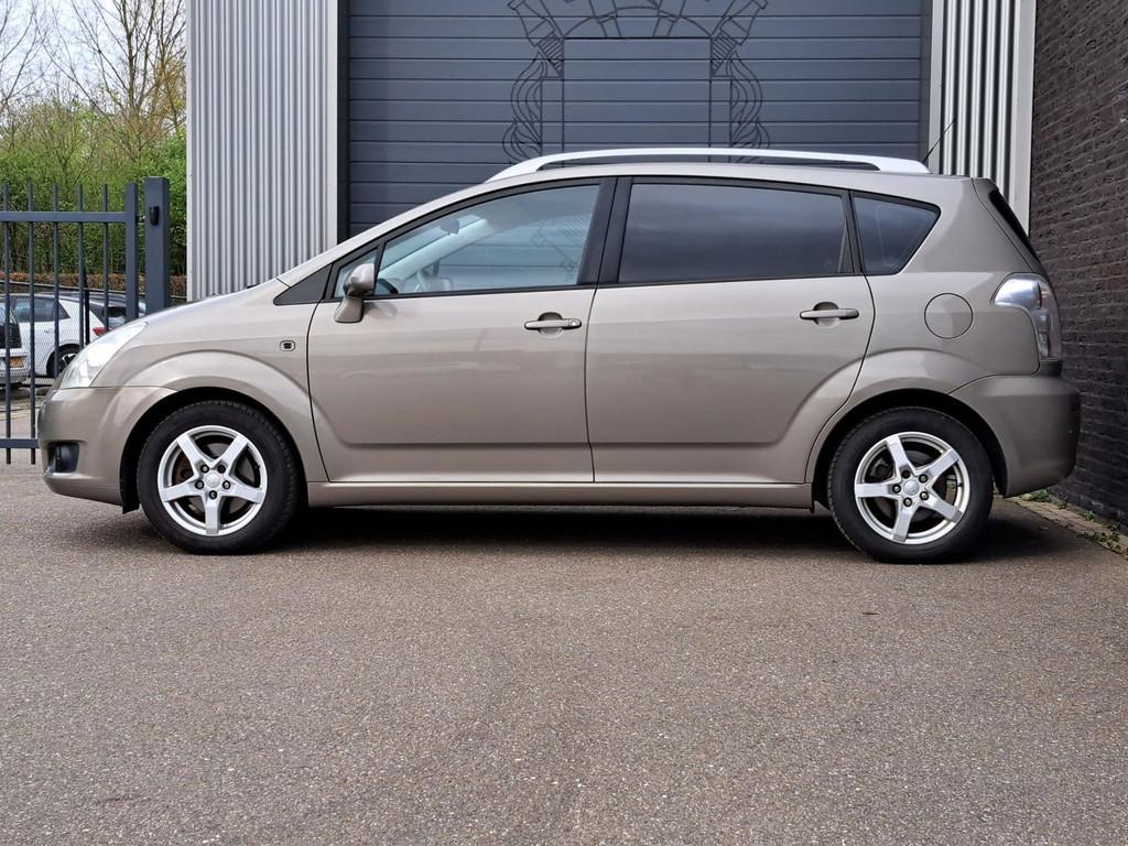 Toyota Verso 1.6 VVT-i Airco, Auto's, Toyota, Gebruikt, 4 cilinders, Bruin, Elektrische ramen