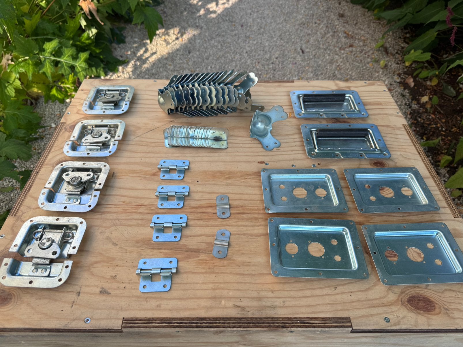 Set kistbeslag (flightcase / opbergkist), Ophalen of Verzenden, Zo goed als nieuw