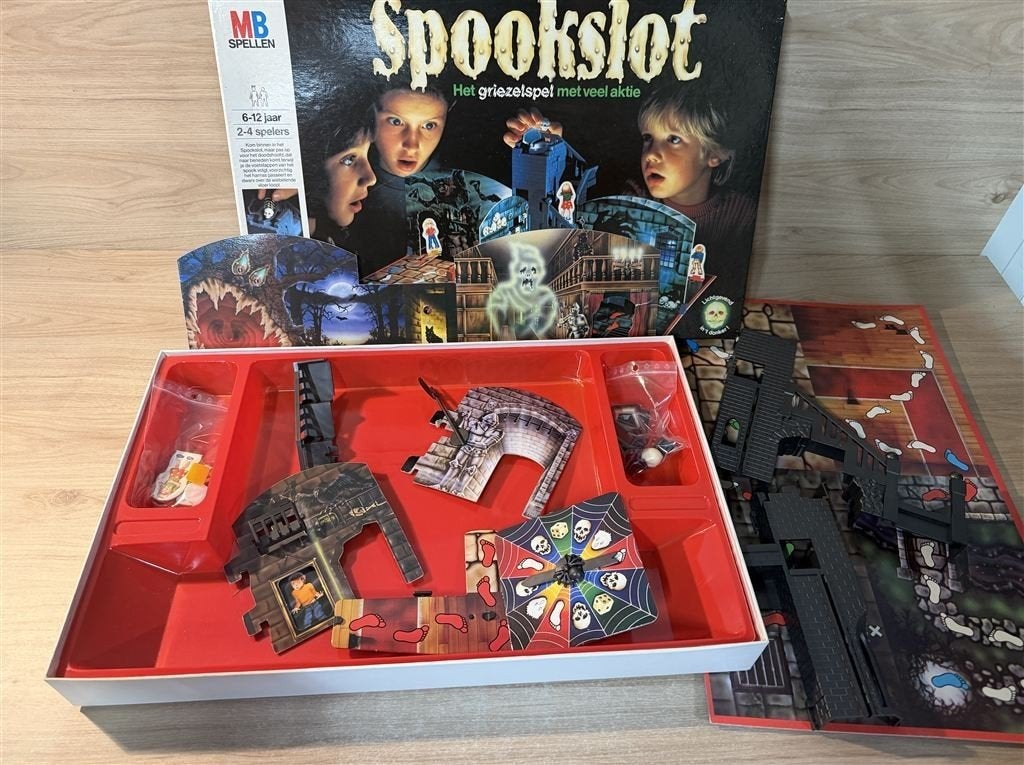 spookslot het griezelspel met veel aktie orgineel - s6592