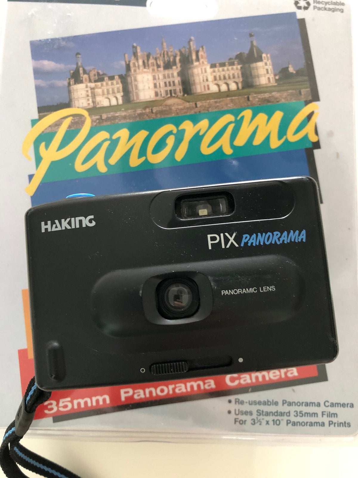 Haking Pix Panorama 35mm filmcamera - Herbruikbaar, Ophalen of Verzenden, Zo goed als nieuw, Compact, Overige Merken