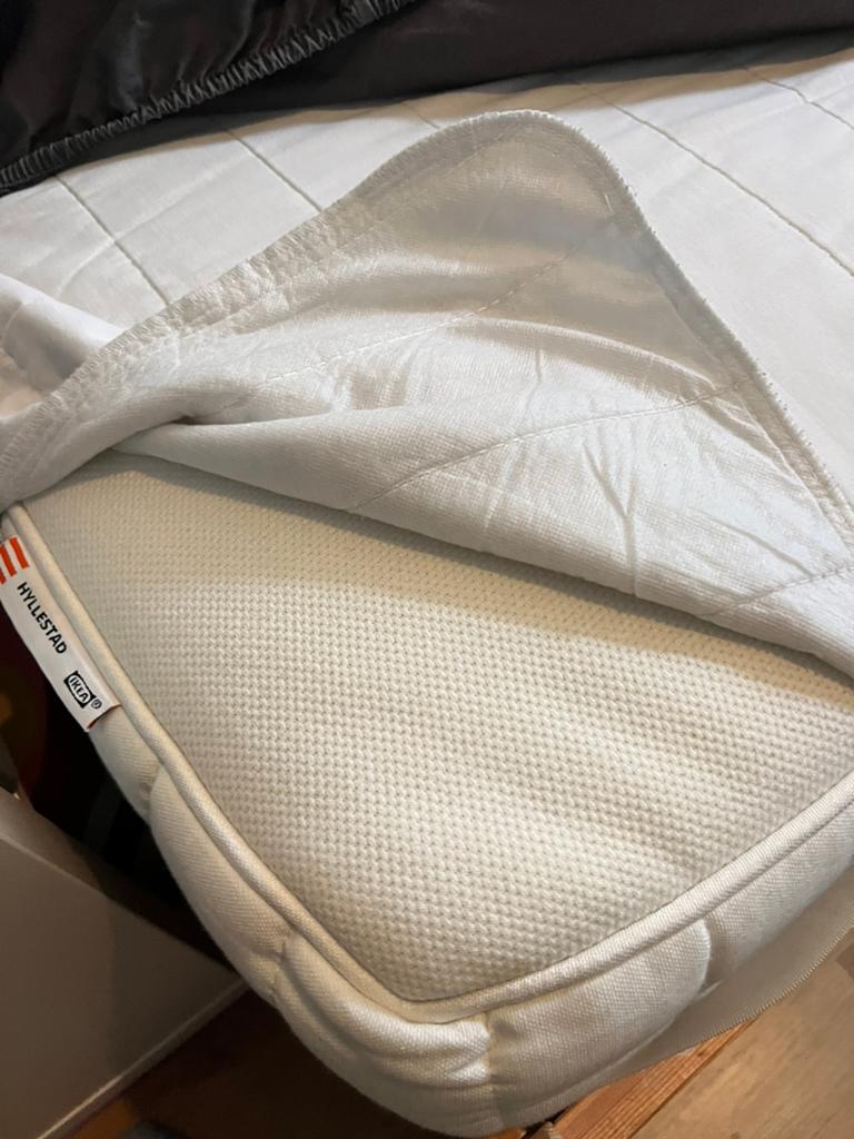 Ikea hyllestad matras 90*200, Ophalen, Zo goed als nieuw, Eenpersoons, 90 cm