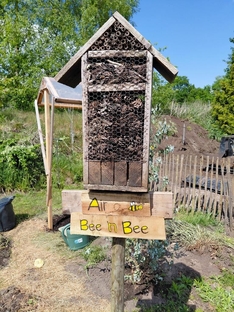Leuk Insectenhotel bordje, Ophalen of Verzenden