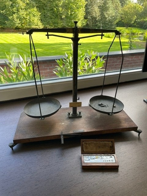 Apothekers weegschaal, Ophalen of Verzenden