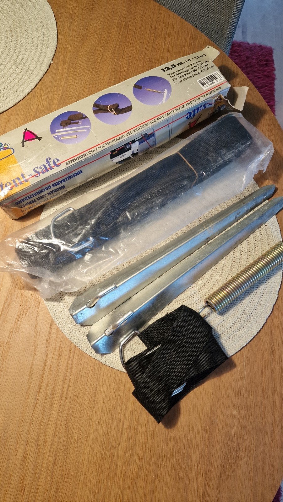 Tent-safe tent/ voortent/ luifel spanband, Caravans en Kamperen, Ophalen of Verzenden
