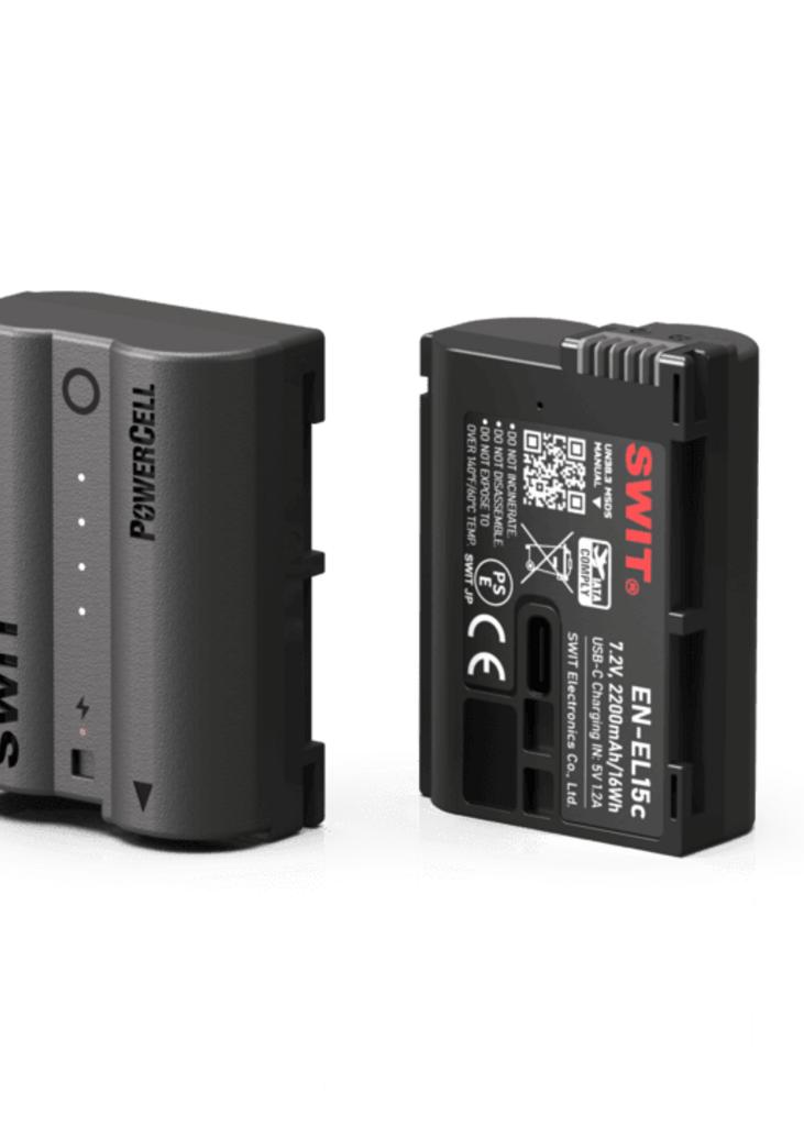 PowerCell EN-EL15c, SWIT Electronics Europe GmbH, Nieuw, Ophalen of Verzenden, Heerdterbuschstr.10 / Halle 9   41460 Neuss, Germany