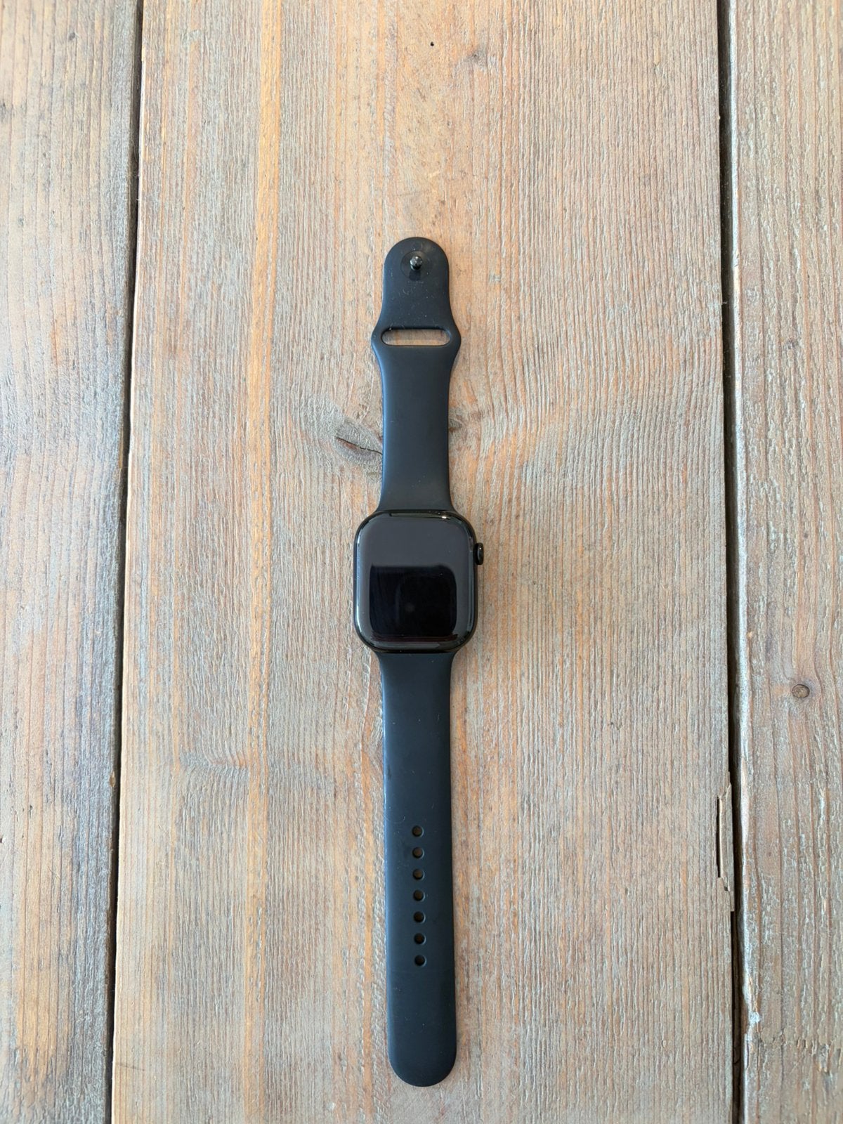 Apple Watch Series 11 46mm zwart, bon aanwezig, Zwart, IOS, Ophalen of Verzenden, Zo goed als nieuw