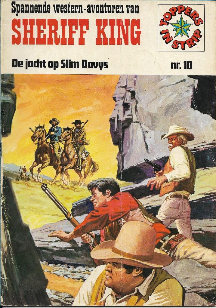 Sheriff King nr. 10 - De jacht op Slim Davys, Boeken, Stripboeken, Eén stripboek, Verzenden, Gelezen