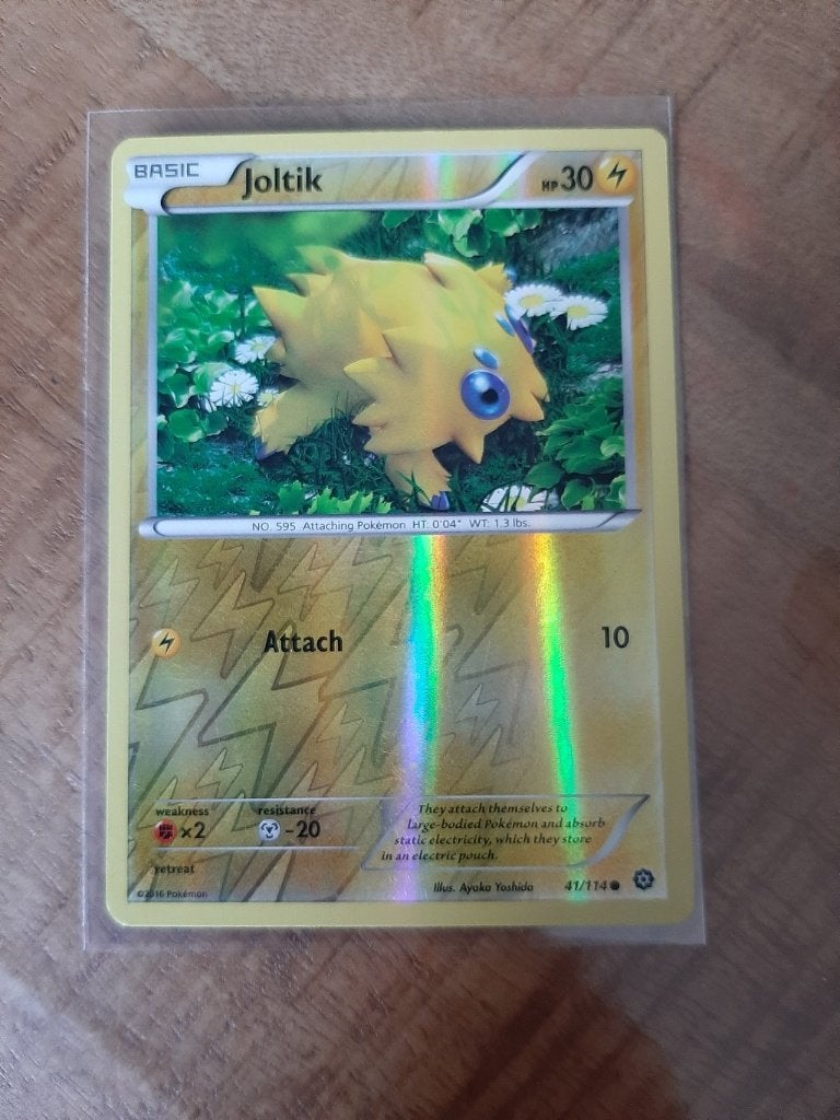 Joltik #41, Reverse Holo, Pokemon Steam Siege, Ophalen of Verzenden, Zo goed als nieuw, Losse kaart