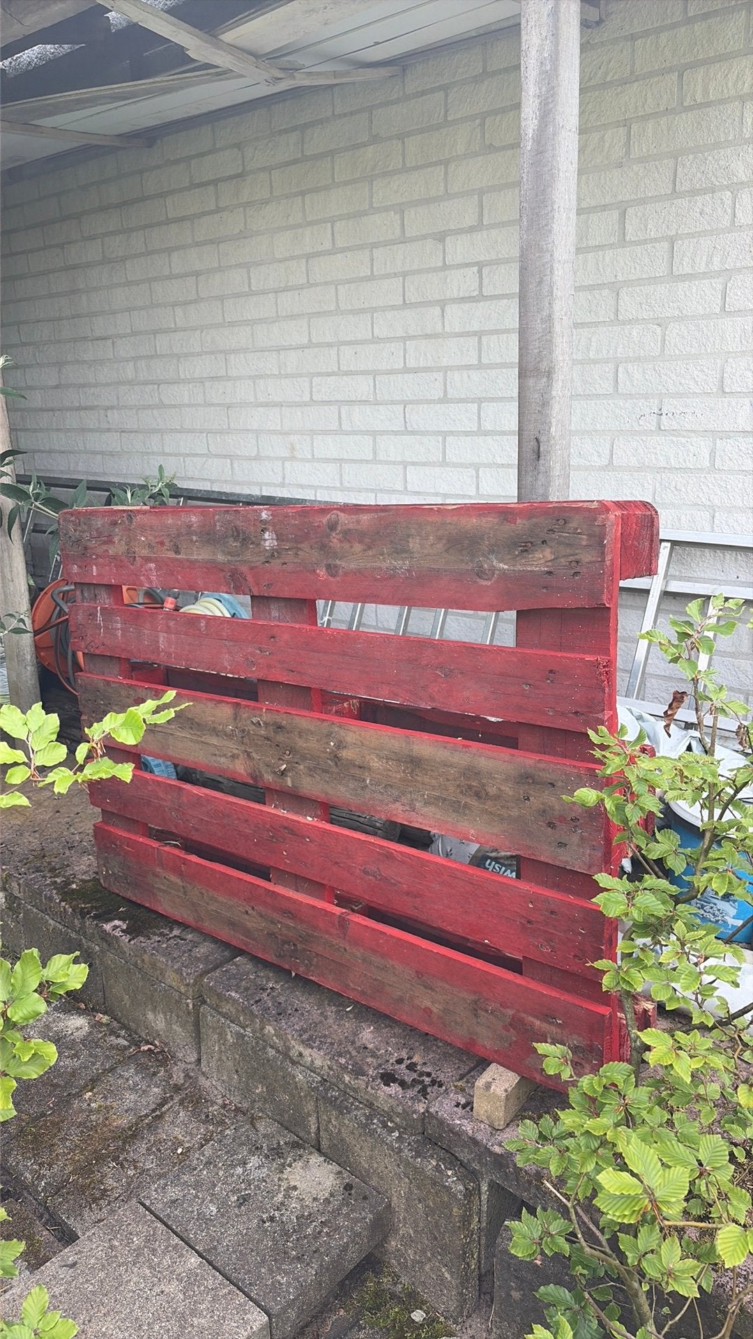 Pallet gratis ophalen, Ophalen, Zo goed als nieuw, Hout
