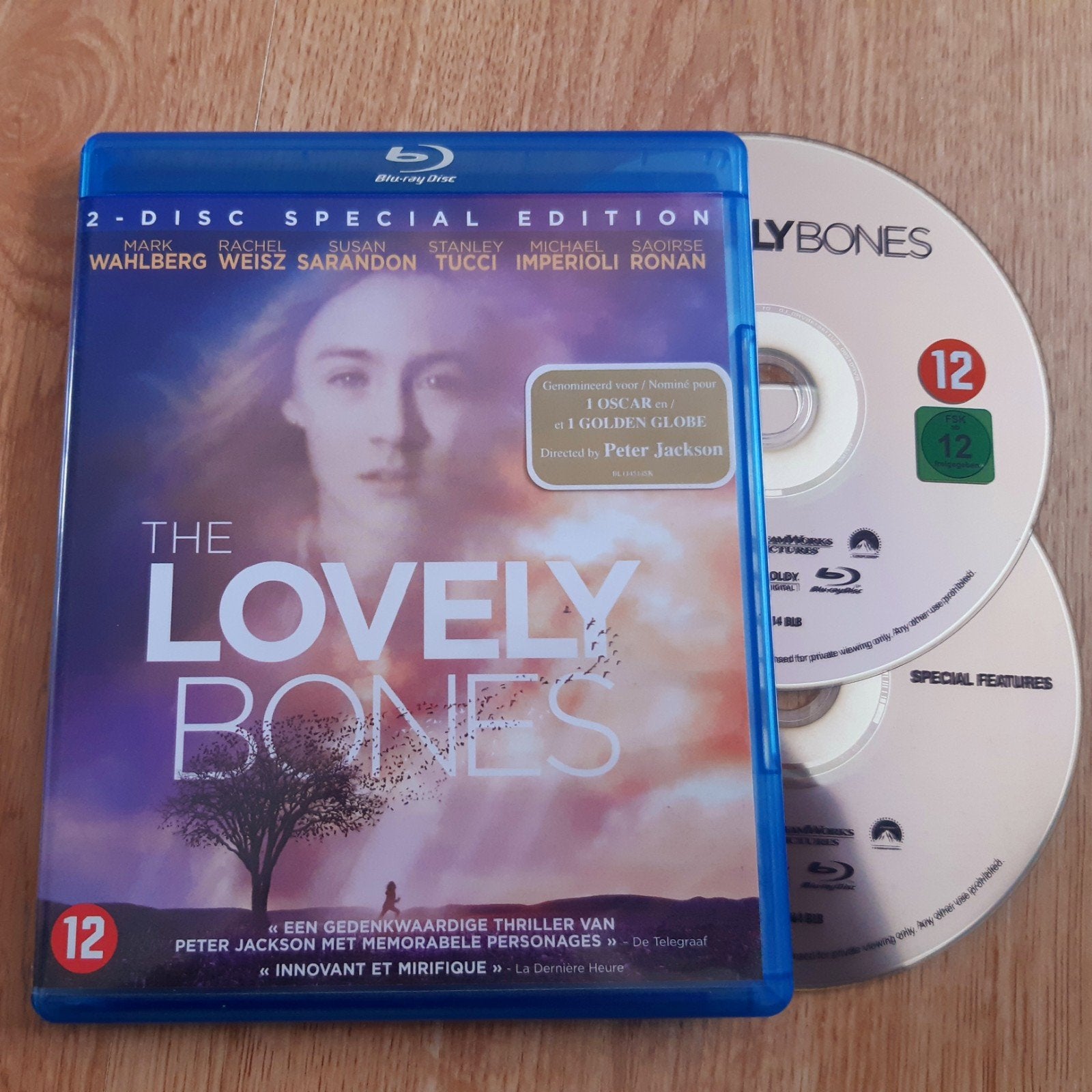 The Lovely Bones - Saoirse Ronan & Mark Wahlberg, Ophalen of Verzenden, Spaans, Spaans