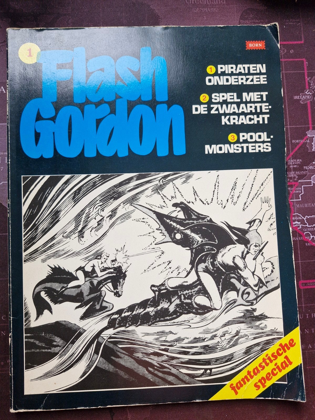 Flash Gordon - Piraten Onderzee - Fantastische Special, Boeken, Eén stripboek, Ophalen of Verzenden, Gelezen, King Features Syndicate