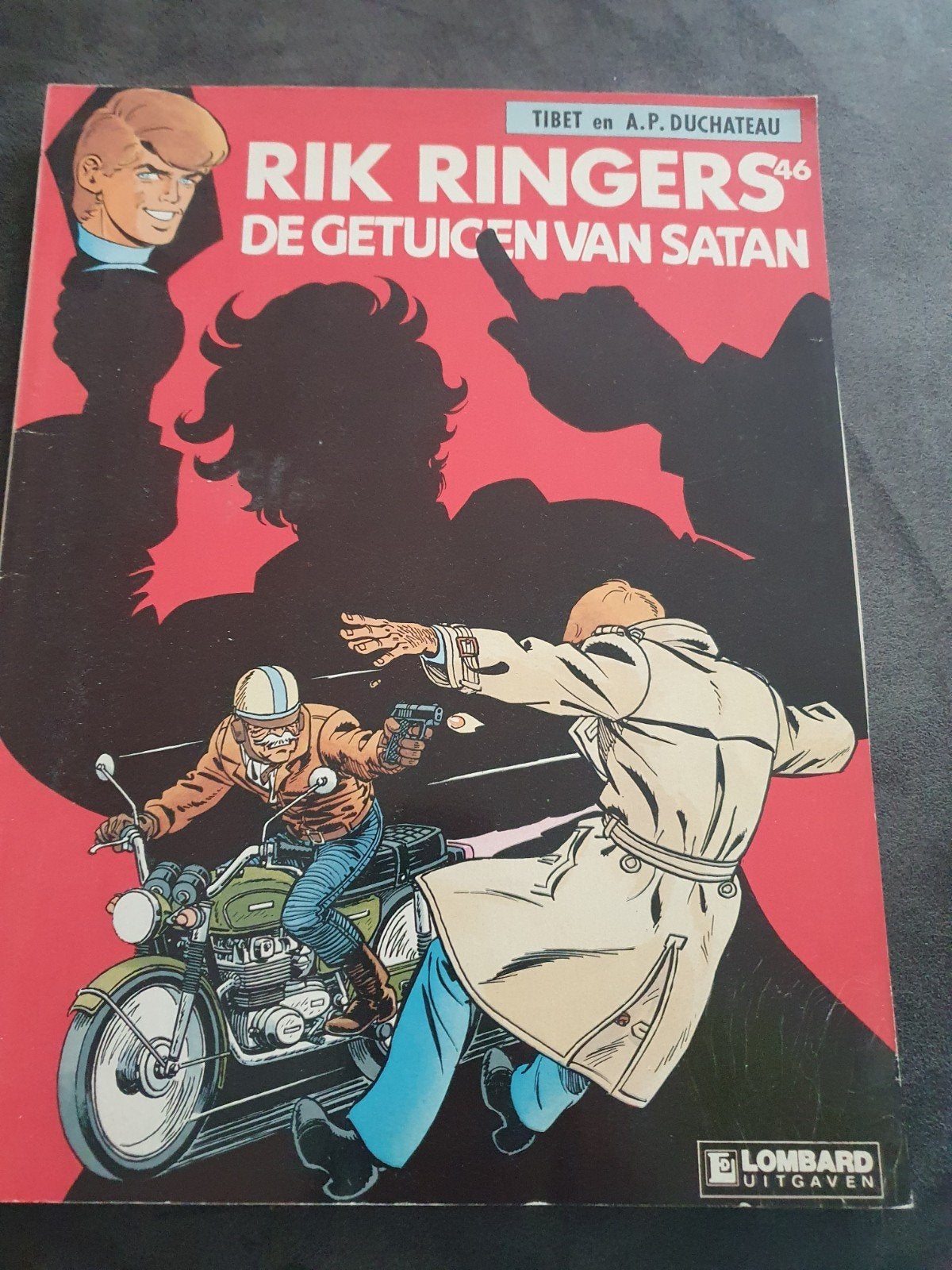 Rik Ringers 46: De Getuigen van Satan, Eén stripboek, Ophalen of Verzenden, Gelezen, Tibet en A.P. Duchateau