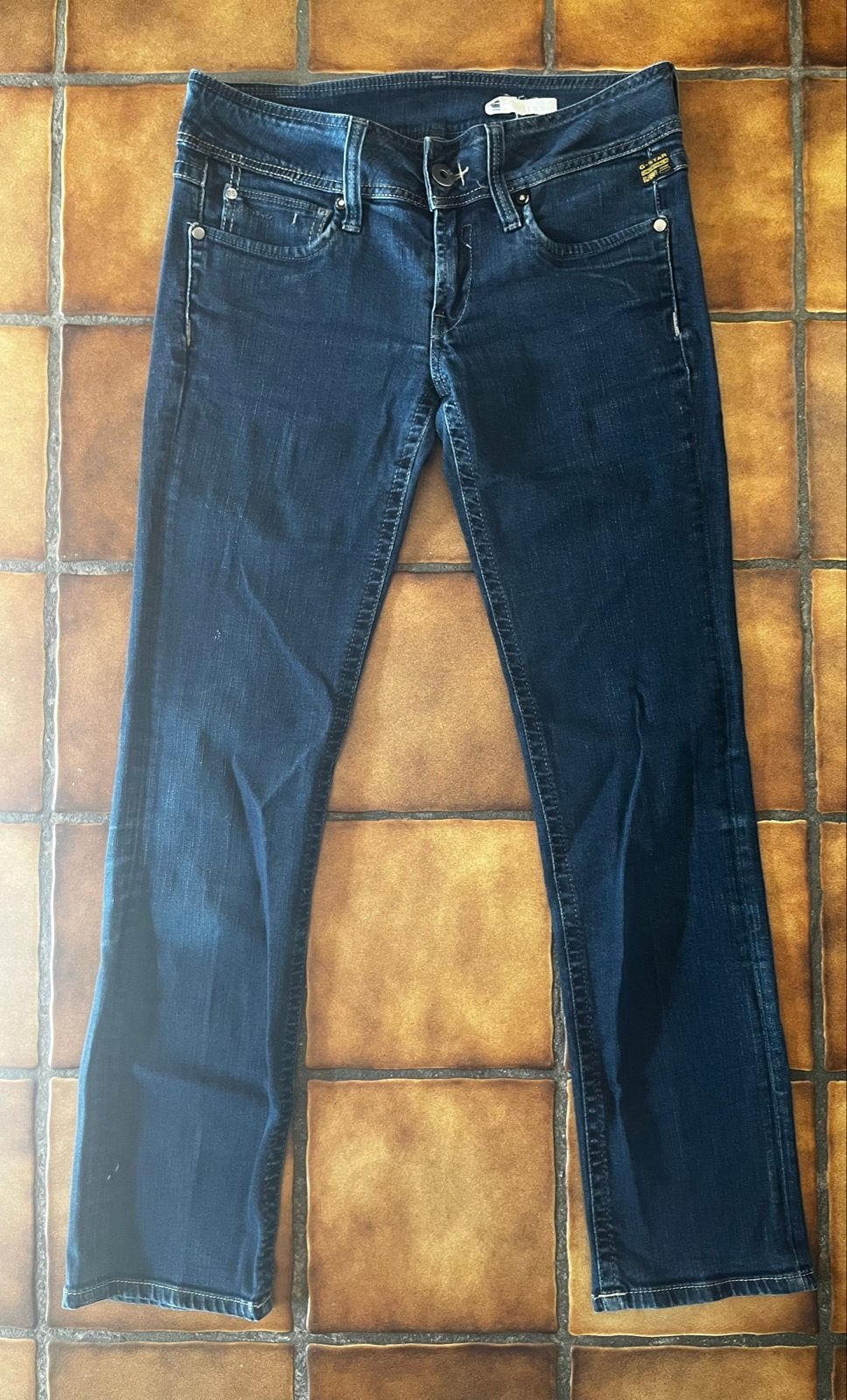 G-Star Raw Ford Straight Jeans WMN W30 L32, Ophalen of Verzenden, Gedragen, Blauw, W30 - W32 (confectie 38/40)