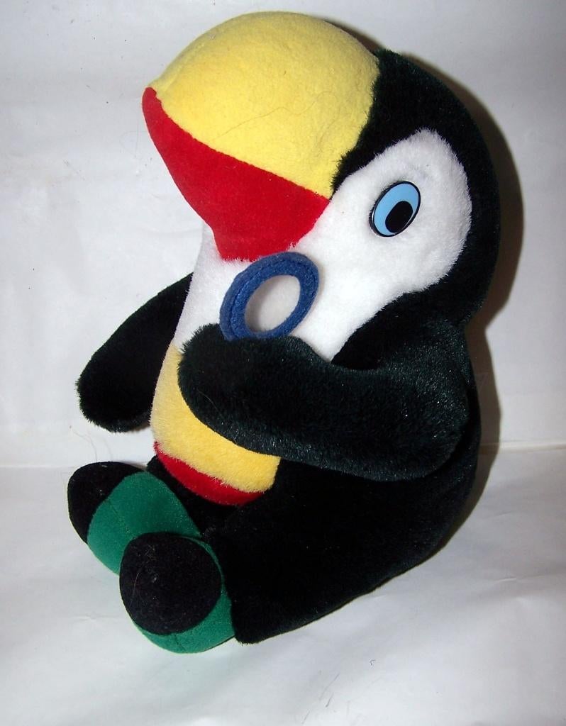 Mooie pinguin/toekan knuffel. Izgs., Overige karakters, Ophalen of Verzenden, Zo goed als nieuw, Pinguïn