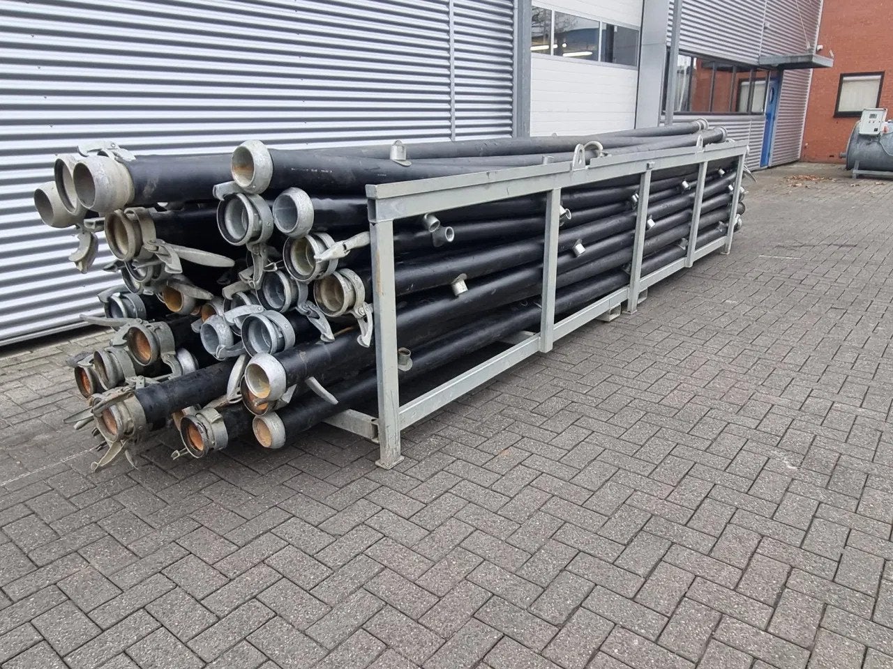 Leidingrek HDPE Bovenleidingen met 5 st aftakkingen 60mm sne