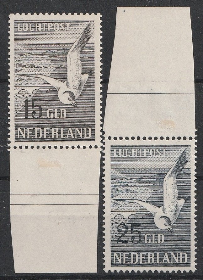 LP12-LP13  1951 Zeemeeuwen MNH, Postzegels en Munten, Postzegels | Nederland, Ophalen of Verzenden, Na 1940, Postfris