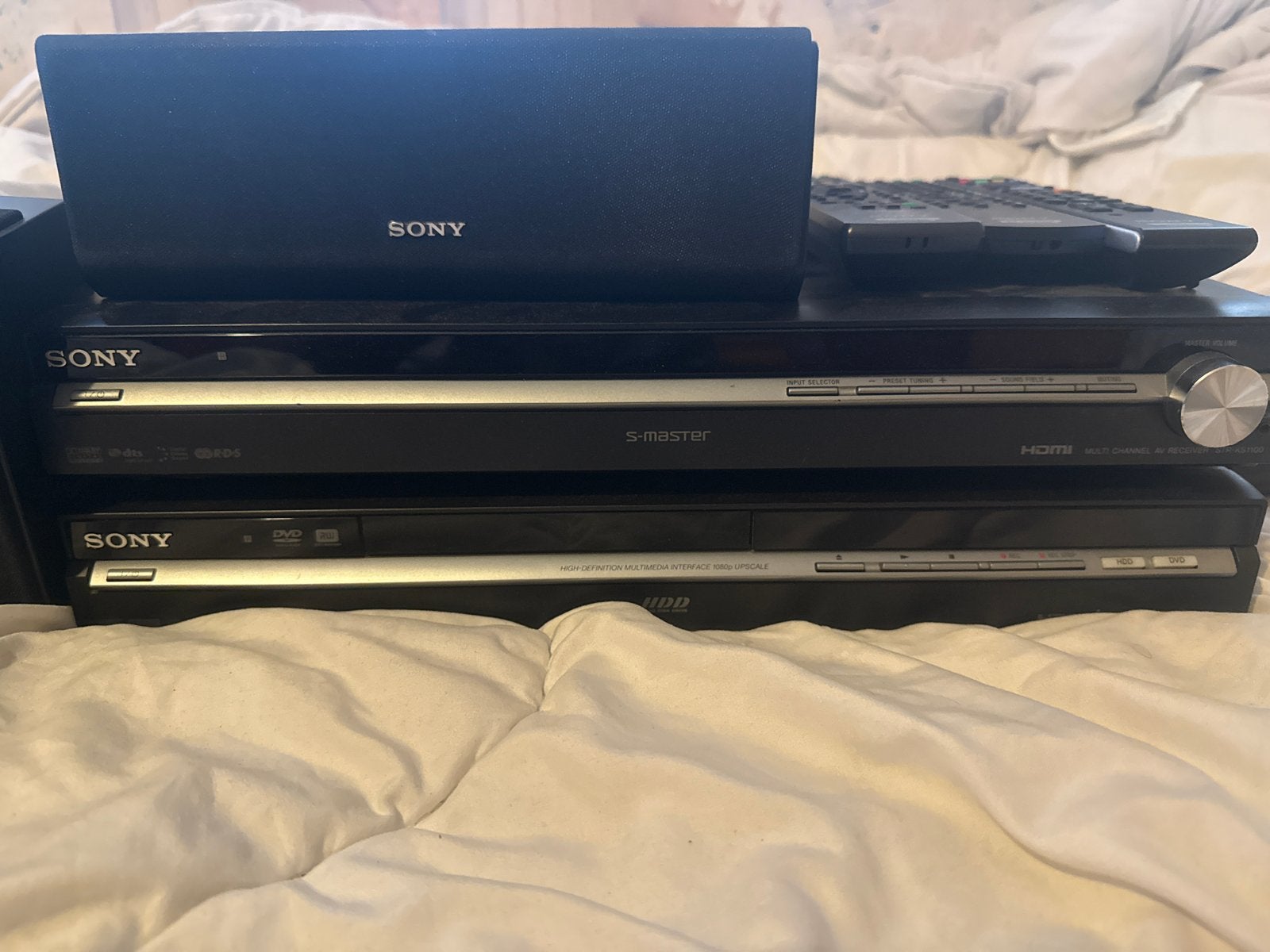 Complete Sony 5.1 Home Cinema Set: STR-KS1100 + RDR-HX750, Gebruikt, Ophalen of Verzenden, 5.1-systeem, Sony
