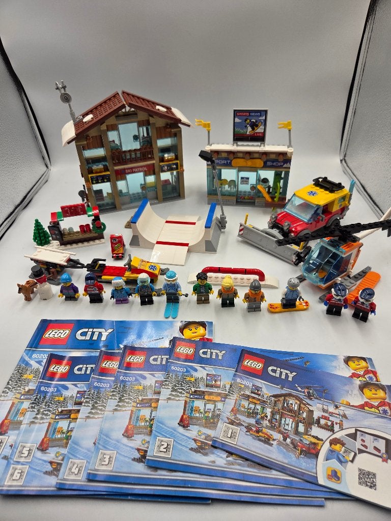 Lego City 60203 Ski Resort, Kinderen en Baby's, City, Lego, Inclusief instructies, Ophalen of Verzenden