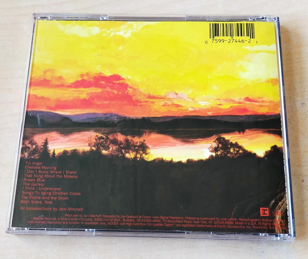 Joni Mitchell - Clouds CD 1969/199? USA, Ophalen of Verzenden, Gebruikt, Poprock