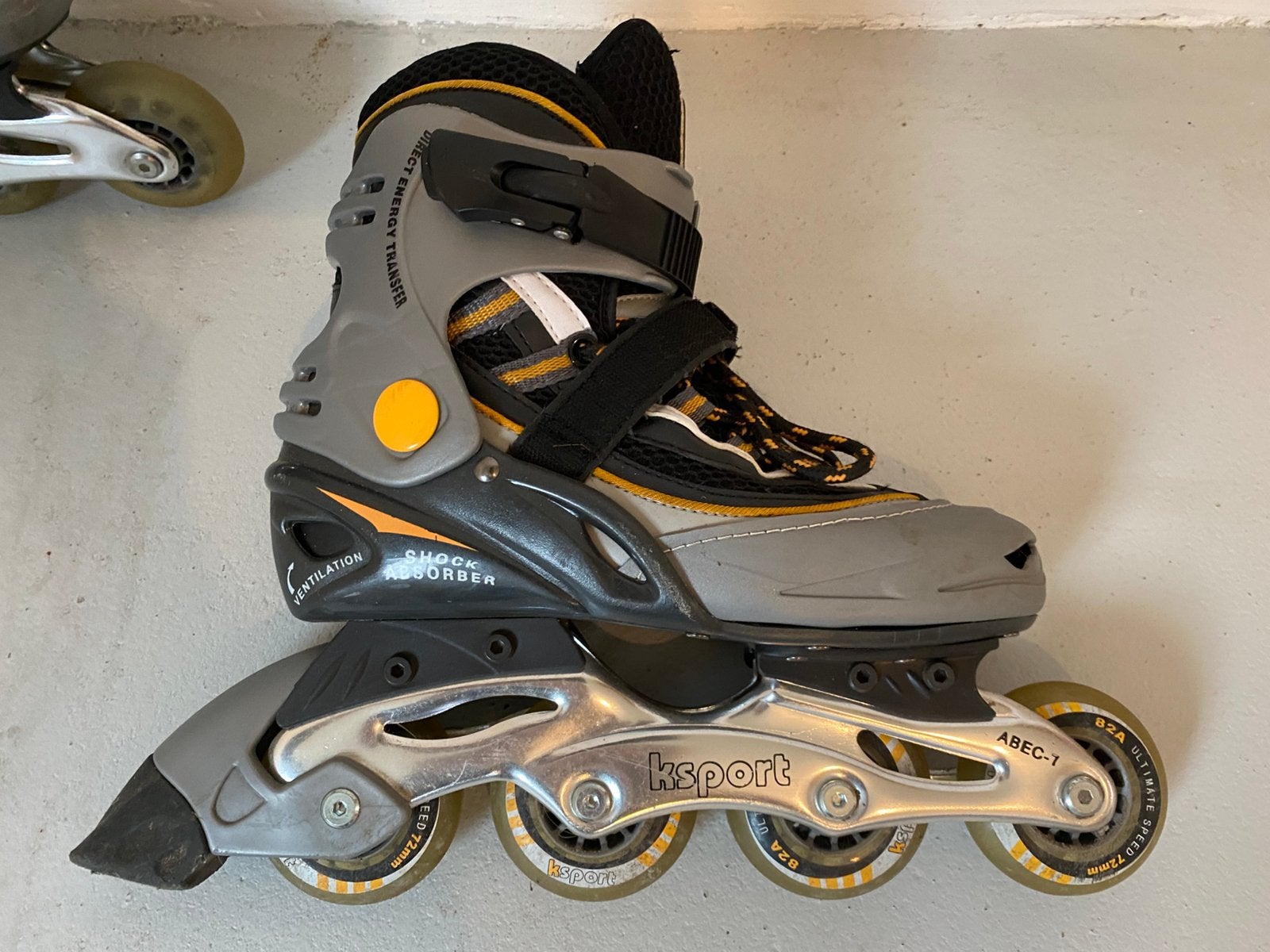 Ksport skeelers inliner maat 39-40, Gebruikt, Inline skates 4 wielen, Ophalen, Overige merken