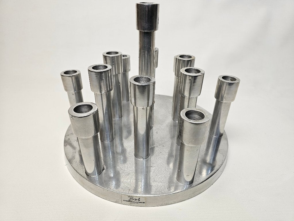 # Aluminium kandelaar Bob Bijzondere Binnenhuisaccessoires, Huis en Inrichting, Woonaccessoires | Kandelaars en Kaarsen, Ophalen of Verzenden