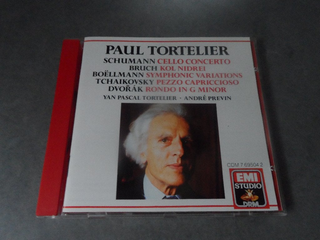 Paul Tortelier / Schumann, Bruch, Boëllmann, Tchaikovsky  CD, Verzenden, Romantiek, Gebruikt, Overige typen