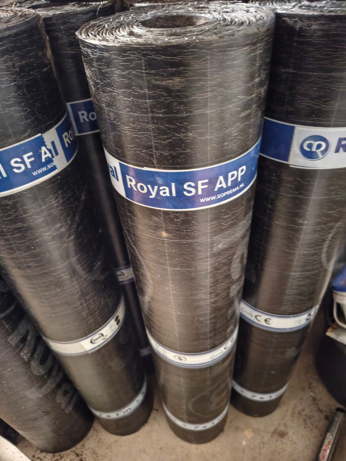 Royal SF APP Dakleer 7m Rollen - Nieuw, Ophalen, Overige materialen, Zwart, Nieuw