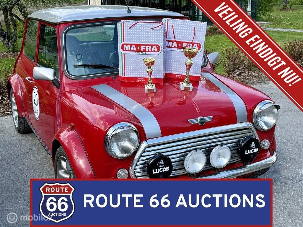 Rover Mini Cooper Sport | 2000 | Route 66 Auctions, Auto's, Rover, Overige carrosserieën, Zwart, Bedrijf