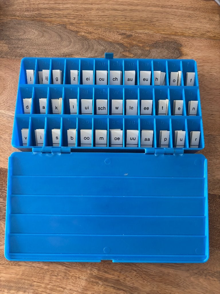 Vintage letterdoos, Ophalen